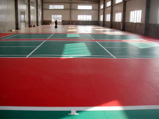 塑胶运动地板维护