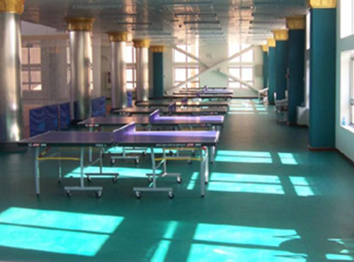 简要分析郑州橡胶地板的施工工艺